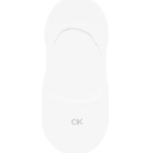 CK Calvin Klein No Show Носки Женские 1 Пачка Белые
