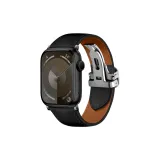 [Black Silver Clasp]Day-Shape Bow Clasp Belt