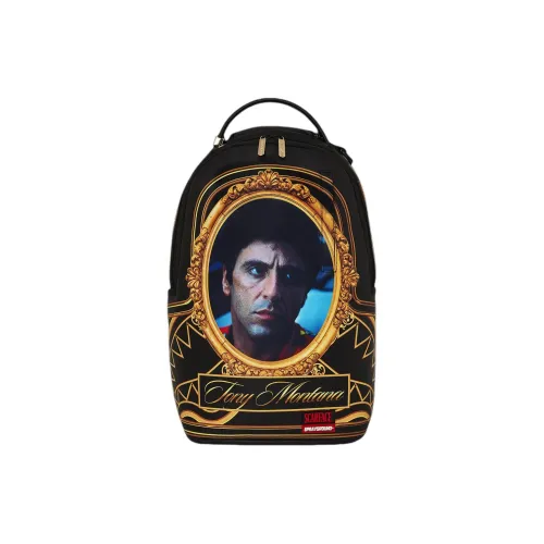 SPRAYGROUND Рюкзак из искусственной кожи мужской черный