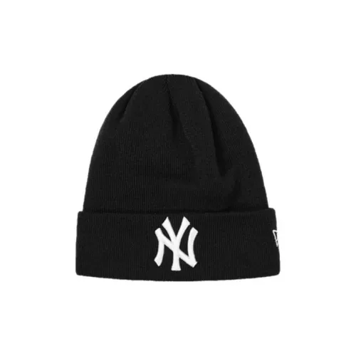 New Era Акриловые шапки-бини унисекс черные