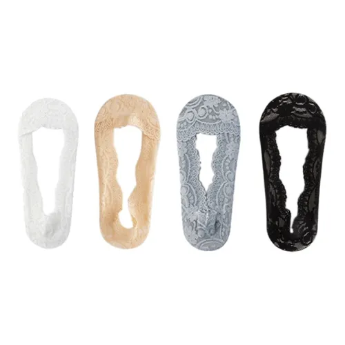 Mona No Show Носки Женские 4 пачки