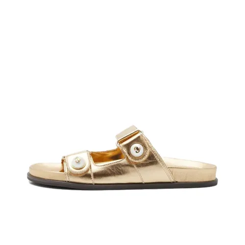 Jimmy Choo Слипоны Женские Золотые