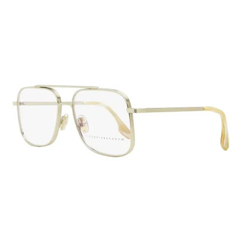 VICTORIA BECKHAM Металл Пластик Ацетат Авиатор Оправы для очков Женские Золотой