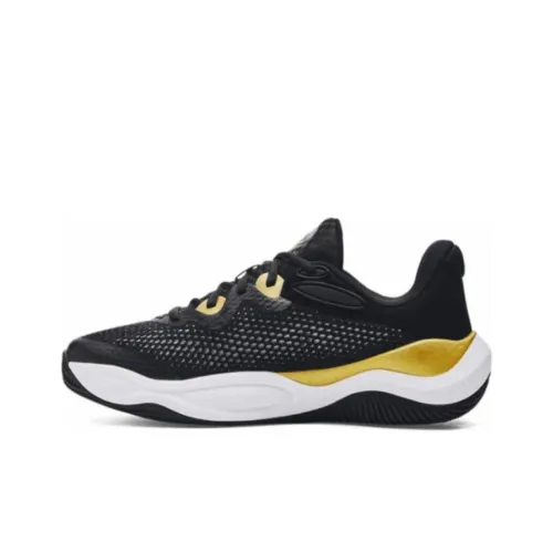 Under Armour Curry Splash 24 Кэжуал Низкий Топ Черный/Золото Унисекс
