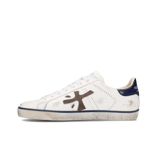Кроссовки для скейтбординга PREMIATA Low Top Белые Мужские