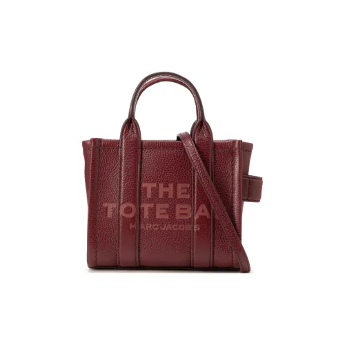 MARC JACOBS GRAIN LEATHER Сумка через плечо Мини Женская Темно-красная