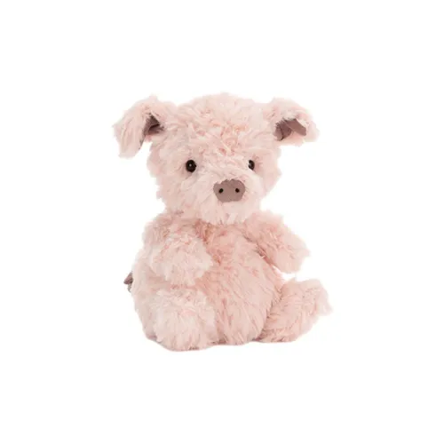 JELLYCAT Farm Animal Collection Маленькие Ноги Сладкий стиль Свинка Розовый Куклы Плюшевая кукла 13 см Высота