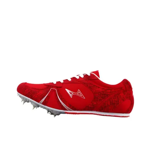 HEALTH Амортизация Износостойкие Низкие Кроссовки для Бега Унисекс Красный