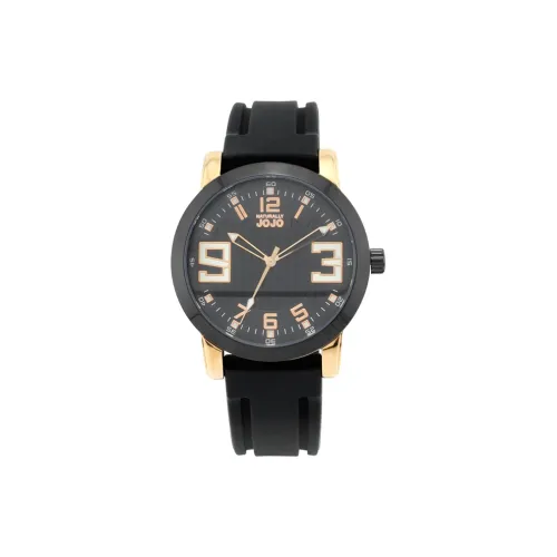 NATURALLYJOJO Наручные часы Кварцевый механизм Черный циферблат Мужские часы JO96759 88F