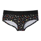 1 шт (Черный, фруктовый, гороховый узор, принт)