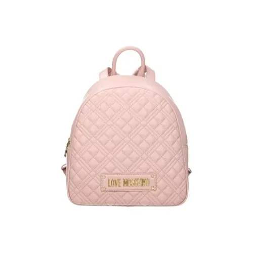 LOVE MOSCHINO Полиуретан Рюкзак Средний Женский Розовый