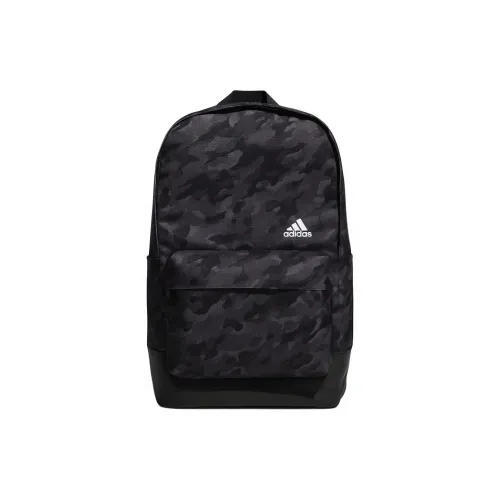 Adidas Полиэстер Полиамид Рюкзак Стандартный Мужской Черный