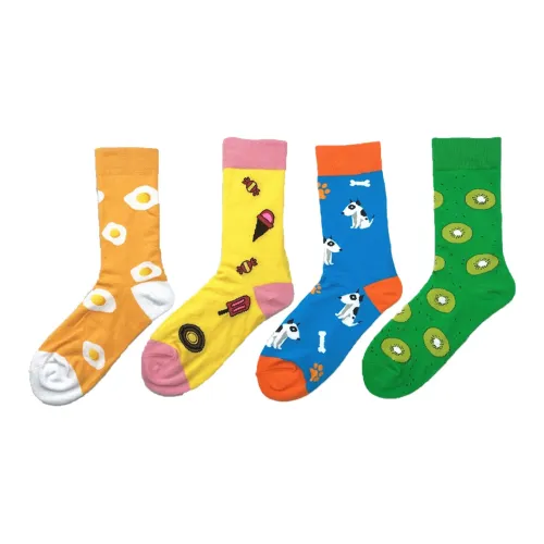 Носки Flowers In Water высокие мужские упаковка из 4 пар