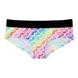 1 шт (Многоцветный принт с буквами)