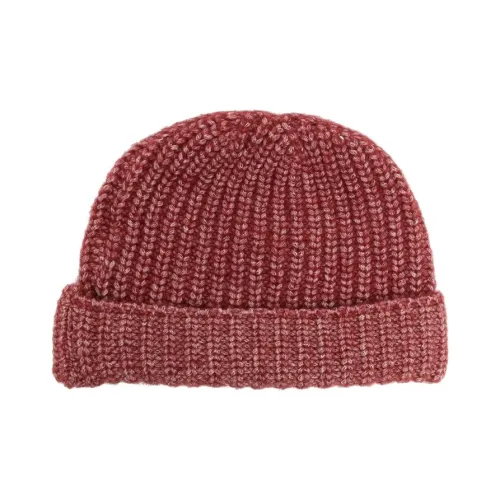 Eleventy FIRSTCLASS Сделано в Италии Альпака Хлопок Шапки-бини Мужской Красный