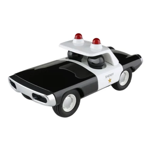 Playforever Rebel Майами Хит Police Car Коллекция Готовые модели Черный Белый