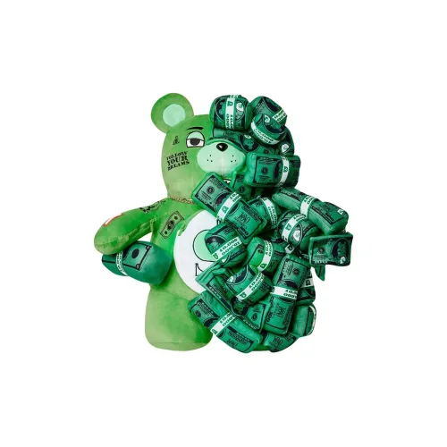 SPRAYGROUND Полиэстер Рюкзак Унисекс Зеленый