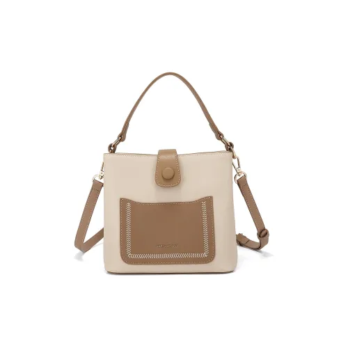 MEXICAN Коровья кожа с синтетической кожей Сумка через плечо Сумка через плечо Обычная Женская Абрикос Обожженный чай Латте