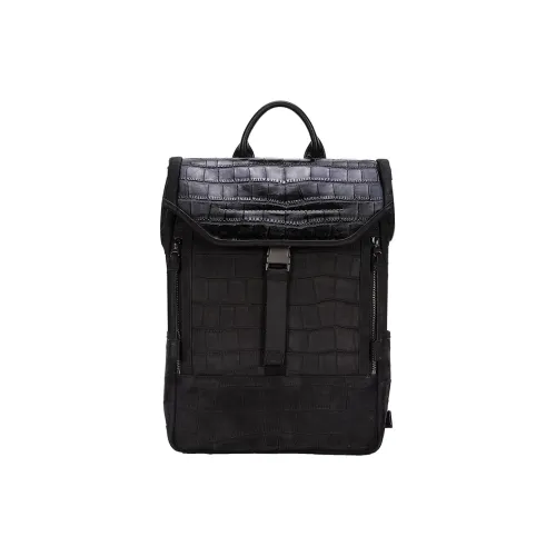 BVP Сумка для путешествий из крупнозернистой текстуры коровьей кожи большой емкости стандартная мужская черная