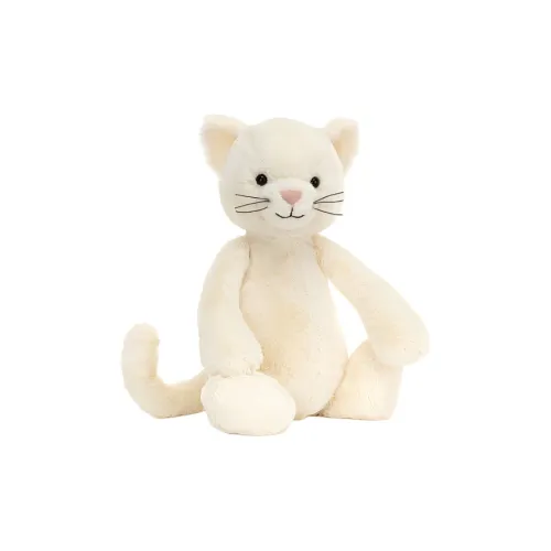 JELLYCAT Shy Cream Котенок Кукла Плюшевая Кукла 31 см Высота
