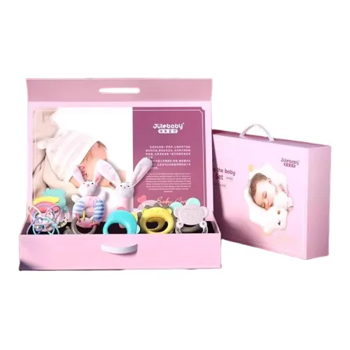 Julebaby Коробка для новорожденных зубные игрушки качалки и развивающие игрушки для детей от 0 до 24 месяцев