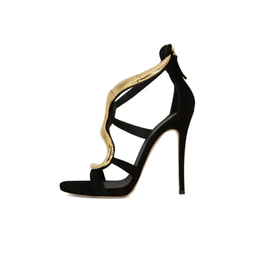 Giuseppe Zanotti GZ One Ремешок Сандалии 12 см Женские Черные