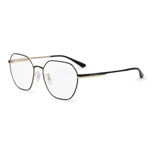 EMPORIO ARMANI Металл Нерегулярная форма Оправы для очков Женские Черный