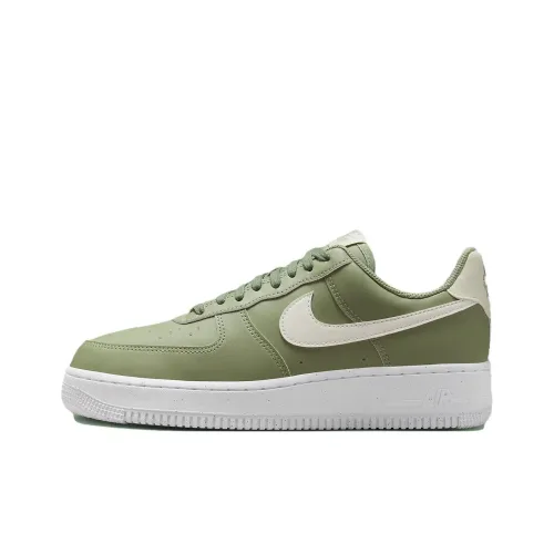 Nike Air FORCE 1 Slip-resistant Abrasion-resistant Breathable Low-top Skateboarding Shoes Women's Green Найки Эйр ФОРС 1 Устойчивый к скольжению Устойчивый к истиранию Дышащие Низкие Кроссовки для скейтбординга Женские Зеленые