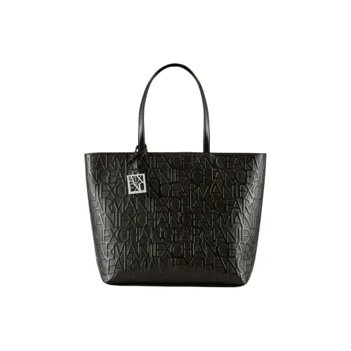 ARMANI EXCHANGEAE Полиэстер Тоут Сумка Сумка для покупок Сумка на плечо Сумка Женская Черная