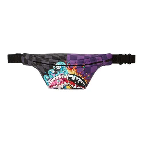 SPRAYGROUND Сумка через плечо из искусственной кожи сумка-бананка стандартная унисекс черный фиолетовый