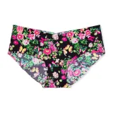 1 шт (Черный цветок с принтом)