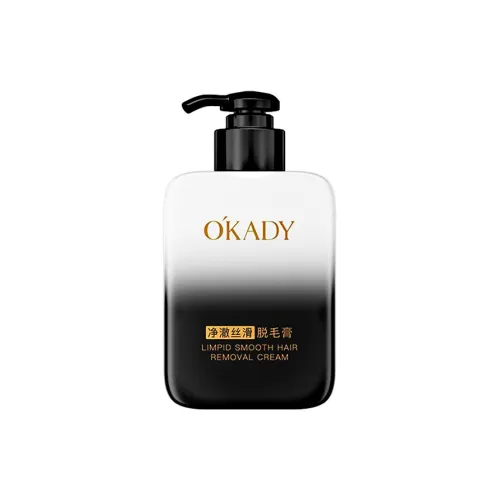 O'KADY Прозрачный Крем для удаления волос с шелковистым эффектом 180 г