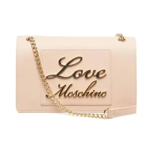 LOVE MOSCHINO Полиуретан Сумка Сумка через плечо Сумка через плечо Женская Розовая