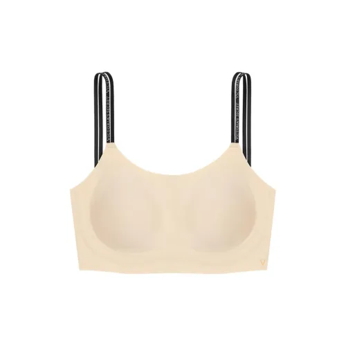 Victoria's Secret Jelly Strip Camisole Series Бюстгальтер Женский Телесный