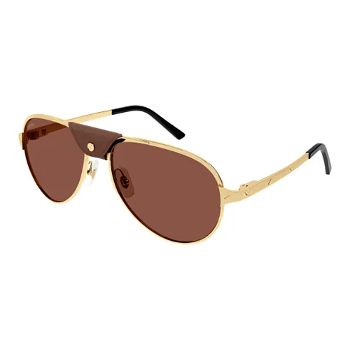 Cartier Aviator Солнцезащитные очки Женские Золотые