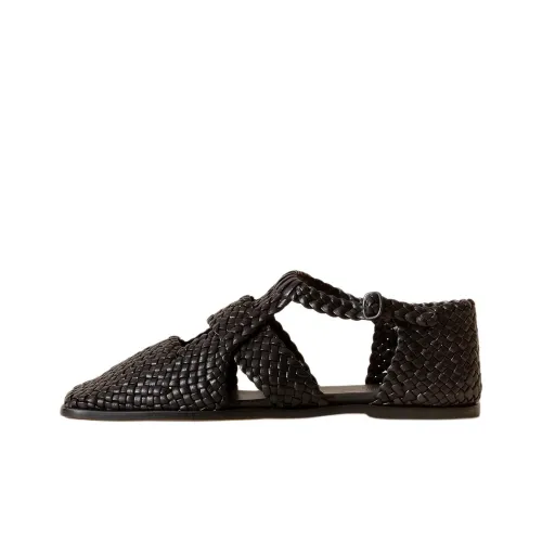 Hereu Римские сандалии 0,7 см Женские Черные