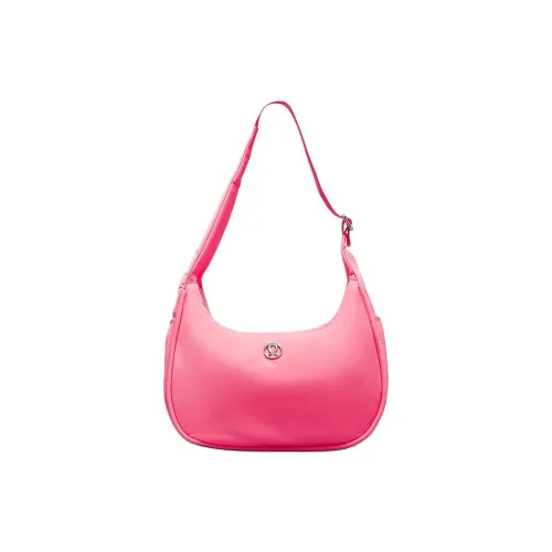 lululemon Переработанный нейлон с переработанным полиэстером Сумка через плечо Стандартная Унисекс Вишневый цветок Розовый