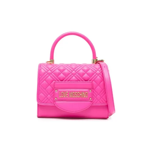 LOVE MOSCHINO Полиуретан Сумка через плечо Сумка Женская Персиково-розовая