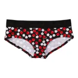 1 шт (Черный клубничный принт)