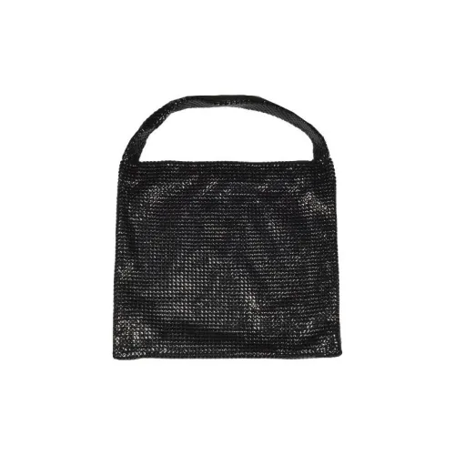 Paco Rabanne Алюминиевая сумка женская черная