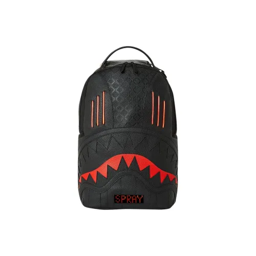 SPRAYGROUND Рюкзак из ПВХ (поливинилхлорида) Стандартный Унисекс Красный Черный