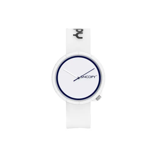 SNOOPY Кварцевый механизм Мужские часы 39мм*39мм*8,8мм Белый