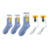 3 Светло-синий, 2 Белый, Желтый