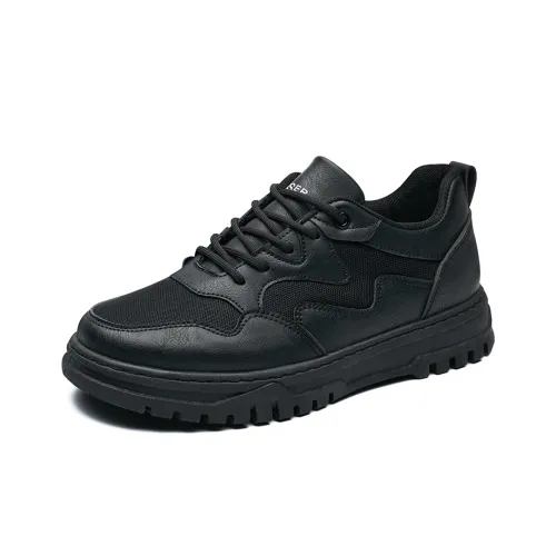 Скайтборд Кроссовки Kaiser Low Top Черные Мужские