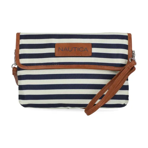 NAUTICA Нейлон Клатч Сумка через плечо Мини Женская Work Рубашка Синяя