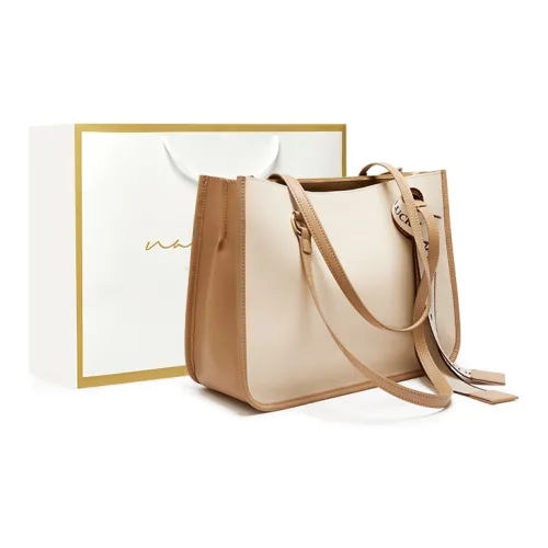 Narandu Сумка из коровьей кожи с синтетической кожей сумка через плечо большая женская цвет морской соли белый