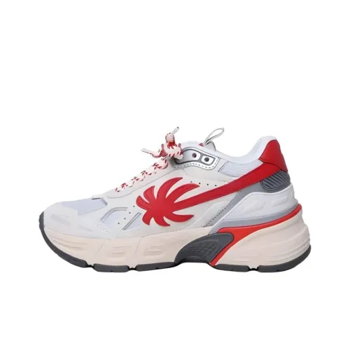 PALM ANGELS Низкий топ Повседневная обувь Женская Бежевая