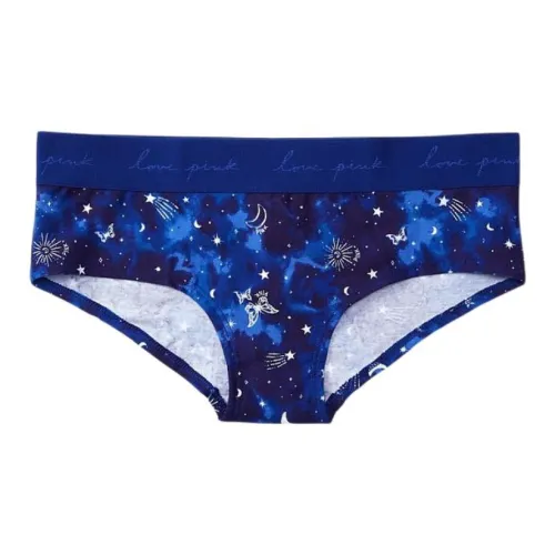 VICTORIA'S SECRET Женское нижнее белье 1 упаковка темно-синий звездное небо с принтом