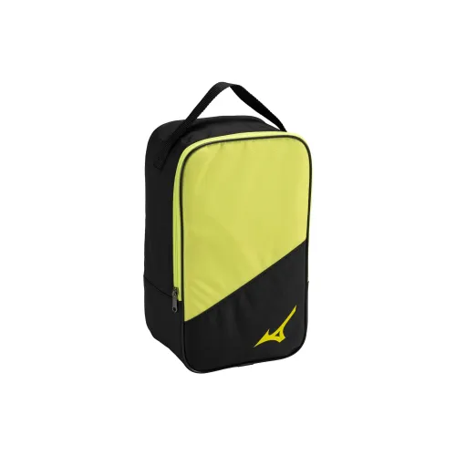 Mizuno Полиэстер Обувная Коробка Сумка Сумка Унисекс Черный Желтый