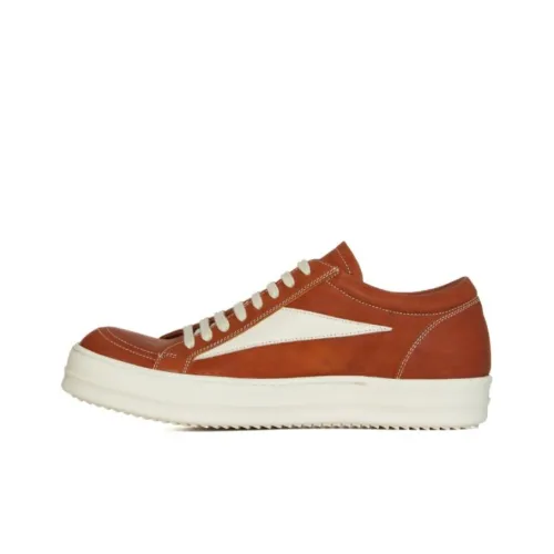 RICK OWENS совместный бренд RO Low Топ Скейтборд Кроссовки Мужские Темно-красный